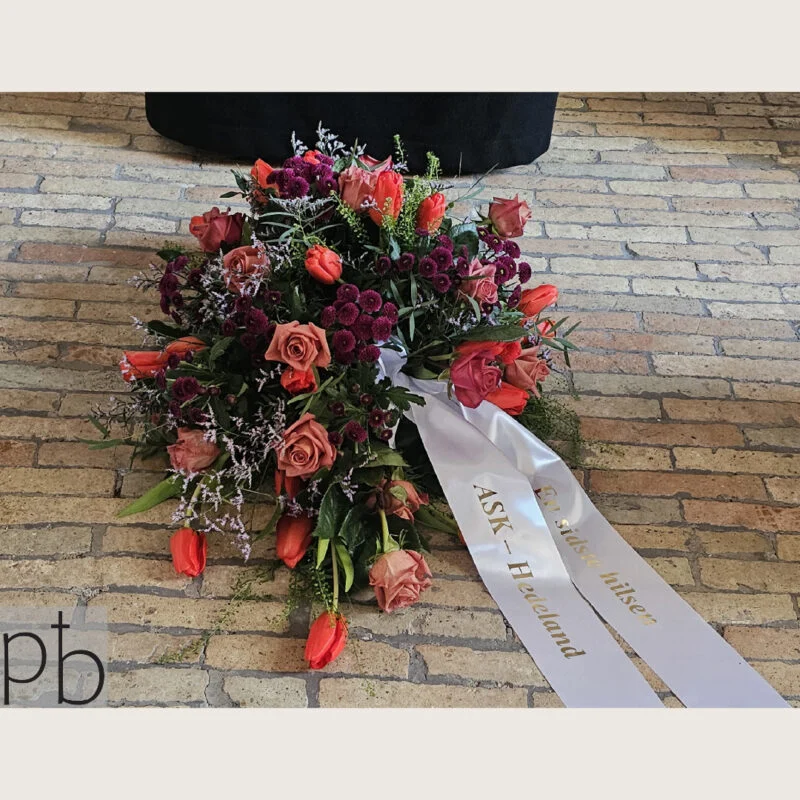 Værdige begravelsesblomster fra Paradis Blomster i Brøndby